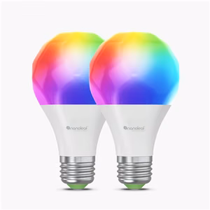 Nanoleaf Essentials Smart A60 Bulb Matter WiFi 900Lm 2700-6500K, 2pcs pack E27 9 W RGBCW