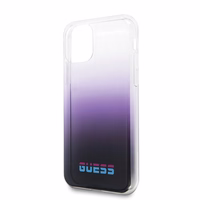 Guess GUHCN65DGCPI iPhone 11 Pro Max violets/gradācijas violets ciets apvalks California