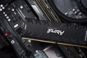 Kingston Technology FURY 16GB DDR4 3200MT/s CL16 DIMM 1Gx8 Renegade чёрный