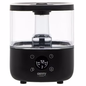 Camry CR 7973b – 23 W ultraskaņas gaisa mitrinātājs, 5 l, telpām līdz 35 m², 100–260 ml/h, melns