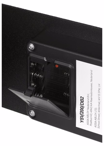 Yale YSV/200/DB2 – brīvi stāvošs seifs, 8,6 l, tērauda, melns