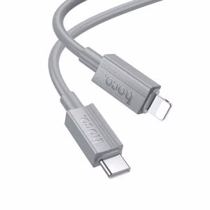 Cable USB C to Lightning Hoco PD 27W 1m X107 gray