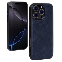 Maciņš X-Level "Earl III Collection" Apple iPhone 16 Pro Max zils