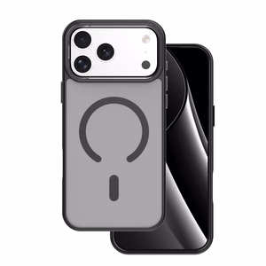 Frozen Mag case for iPhone 17 Pro Max / 18 Pro Max 6,9" black open ring