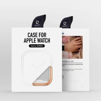 TPU stikla korpuss Dux Ducis Samo Apple Watch 45mm rozā krāsā