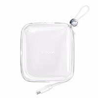 Joyroom JR-L005 10000mAh Lightning USB-A portatīvais lādētājs - balta