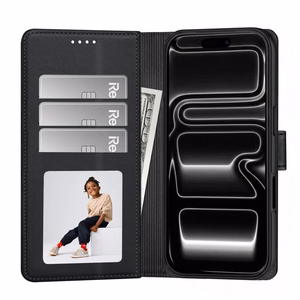 Tech-Protect Wallet MagSafe maciņš, paredzēts iPhone 17 Pro / 18 Pro, matēti melns