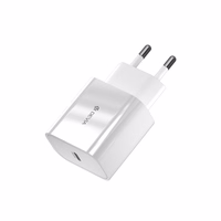 Devia sienas lādētājs Smart PD 1x USB-C 20W, balts