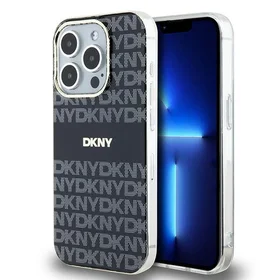 DKNY IML Mono & Stripe MagSafe apvalks iPhone 13 Pro Max - melns (m)