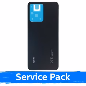 Aizmugurējais vāks saderīgs ar Xiaomi Redmi Note 12 5G / Onyx Gray / (Service Pack)