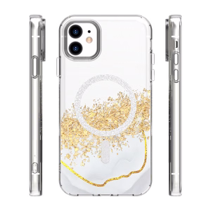 Epoxy Mag maciņš iPhone 11 balts
