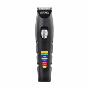 Wahl Color Trim Advanced 8 Attachments – litija jonu matu trimmeris ar 8 piederumiem, melns