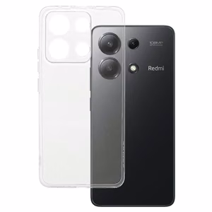 Īpaši caurspīdīgs 1mm viedtālruņa apvalks Xiaomi Redmi Note 13 4G caurspīdīgs