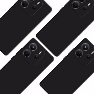3mk Matt Case Pro viedtālruņa apvalks Xiaomi Redmi Note 14 4G - matēts melns