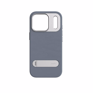Moshi Kameleon MagSafe vāciņš ierīcei iPhone 17 Pro, ar statīva funkciju, “Dusk Blue” krāsā