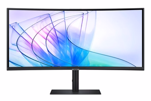 Samsung S65VC computer monitor 86.4 cm (34") 3440 x 1440 pixels UltraWide Quad HD LCD melns