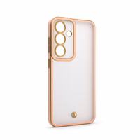 Silky Gold viedtālruņa apvalks Xiaomi Redmi 14C 4G/ 14C 5G / Redmi A4 / POCO C75 rozā