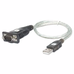 Techly USB uz seriālo portu adaptera konverteris blistera iepakojumā IDATA USB-SER-2T