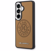 Karl Lagerfeld maciņš Perforated KL MagSafe Samsung Galaxy S26 brūns