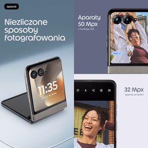 Motorola razr 70 17.5 cm (6.9") Dual SIM Android 16.0 5G USB Type-C 8 GB 256 GB 4800 mAh akmens krāsa