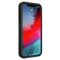 Ferrari FEHQUHCP12LBK iPhone 12 Pro Max 6.7" melns/melns cietais apvalks Off Track Quilted