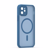 Mag Matt maciņš iPhone 12 6,1" tumši zils