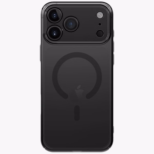 Uniq Airsuit viedtālruņa apvalks iPhone 17 Pro Max Magclick uzlāde - melna