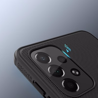 Nillkin Super Frosted Shield Pro izturīgs viedtālruņa apvalks Samsung Galaxy A73 zils