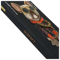 Nimmy Glasses Cool viedtālruņa apvalks iPhone 15 Pro Max - melns