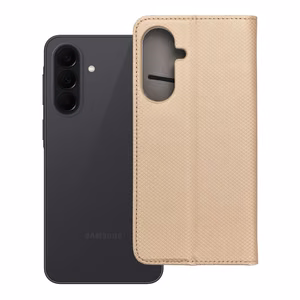 SMART CASE Book priekš SAMSUNG A57 5G zelta krāsā