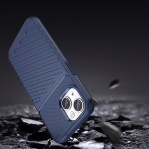 Thunder Case iPhone 14 - aizsargapvalks zilas krāsas
