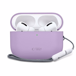 Tech-Protect Силиконовый Чехол для AirPods Pro 3 - фиолетовый