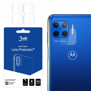 Hibrīda stikls 3MK Hibrīda stikls kameras MOTOROLA MOTO G 5G PLUS priekš kamerai 4 gab.