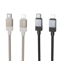 Kabelis USB C uz Lightning Hoco PD 27W 1 m X110 zelta