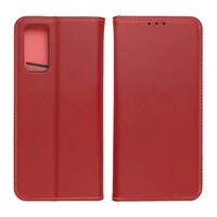 SMART PRO Book ādas viedtālruņa apvalks - IPHONE 11 bordo