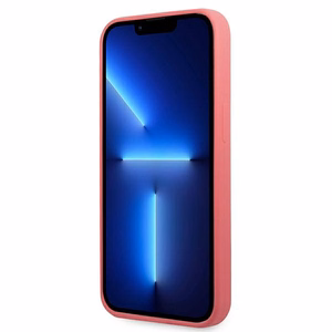 Karl Lagerfeld silikona apvalks viedtālrunim iPhone 13 Pro Max - rozā