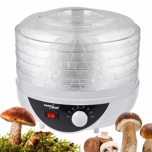 GreenBlue GB195 – pārtikas žāvētājs ar 5 paplātēm, 250 W