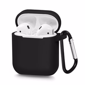 Silicone Case for Airpods Type 1 - Black