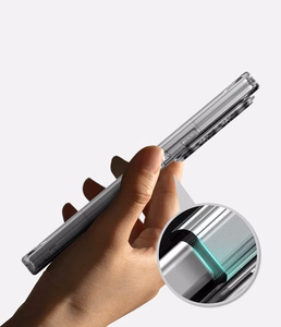 Ringke Fusion Flap Magnetic MagSafe maciņš modelim Samsung Galaxy Z Fold 8 Ultra – caurspīdīgs