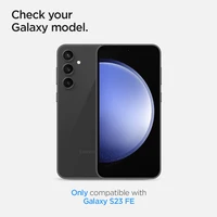 Spigen Glas.tR EZ Fit Optik aizsargstikls kamerai Samsung Galaxy S23 FE - melns, 2 gab.