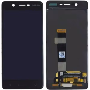 LCD displejs saderīgs ar Nokia 5 melns HQ