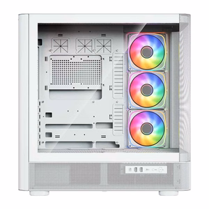 MODECOM Volcano AQ500 ARGB Midi balts