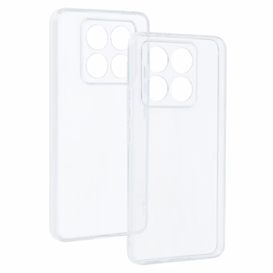 Ultra caurspīdīgs 1mm viedtālruņa apvalks Xiaomi 14T caurspīdīgs