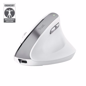 Trust Bayo II - Ergonomic Wireless Mouse (white)