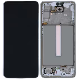 LCD Displejs Saderīgs ar Samsung A336 A33 5G ar Frame / Melns / HQ