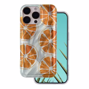 Ultra Trendy Summer maciņš iPhone 15 Pro 6,1" oranžs