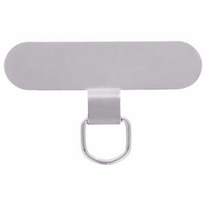 Phone insert metallic sudraba