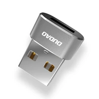 Dudao adapteris no USB Type-C uz USB melns (L16AC black)