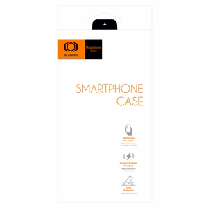 TEL PROTECT MagSilicone Viedtālruņa apvalks Iphone 11 - zils