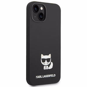 Karl Lagerfeld silikona Choupette Body maciņš iPhone 13 / 14 / 15 melns